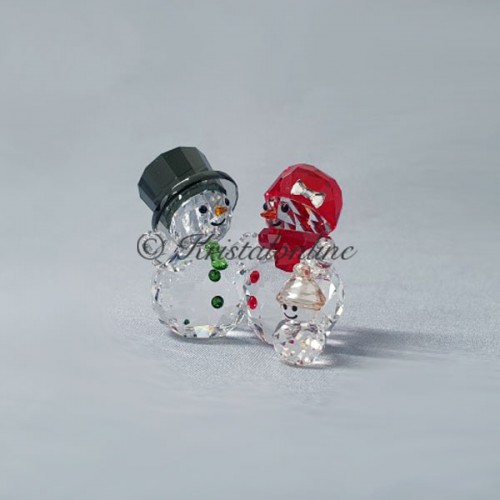 Swarovski Kristal | Kerst | Vrolijk Kerstfeest | Sneeuwman Familie | 5533948
